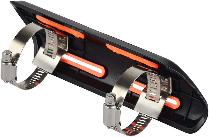 NICECNC Orange 4 Stroke Exhaust Heat Protector Shield Compatible with KTM SXF EXCF SMR 250 350 450 500 Compatible with KAWASAKI KXF 250 450 See Fitment - Image 5